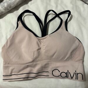 Pink Calvin Klein Sportsbra